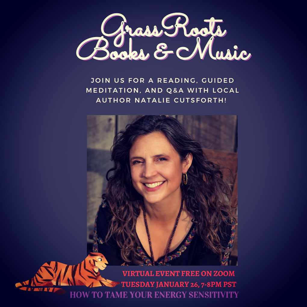 GrassRoots Bookstore Book Signing 2021 Indie Book, Psychic Skills, Book Reading